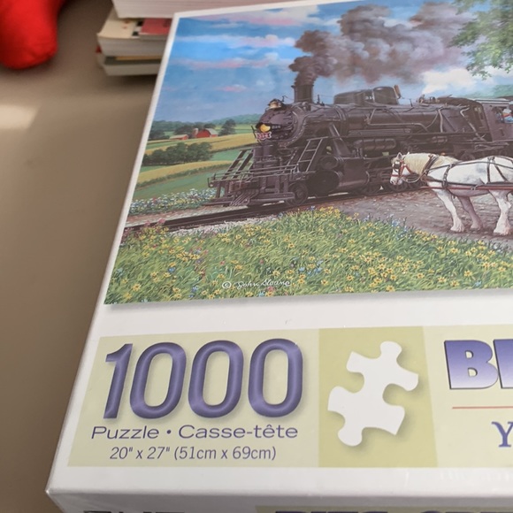 1000 Bits and Piece Puzzle Horse and Buggy NWT - Picture 6 of 6